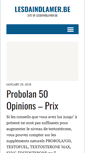 Mobile Screenshot of lesdaindlamer.be